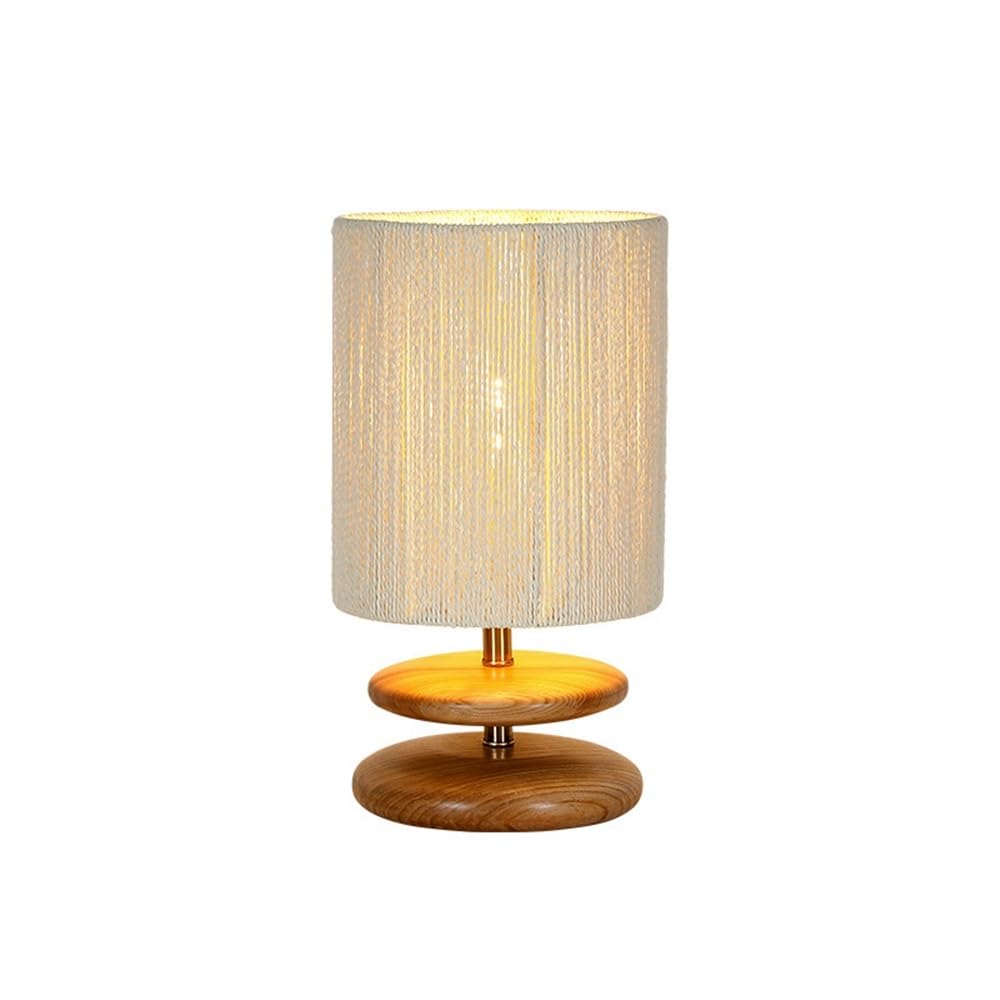 T2H9B5V4G8 Desk Lamp Wooden Table Lamp Living Room Study Bedroom Bedside Atmosphere