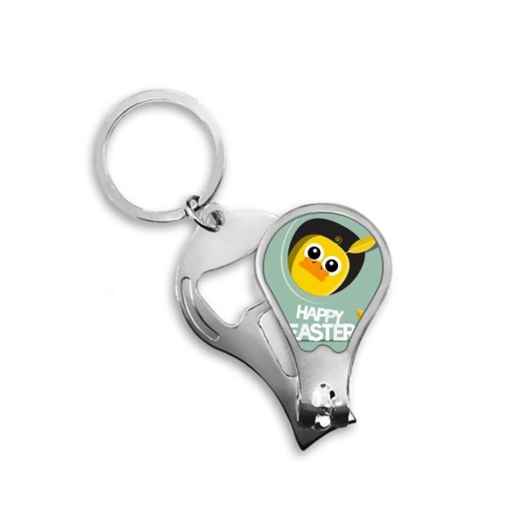Coupe-ongles de Pâques avec poussin jaune mignon pour manucure festive - 4