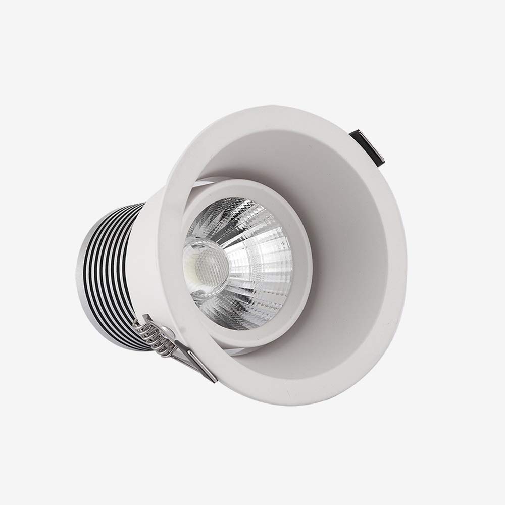 Plafonnier LED encastré super brillant anti-effacement pour l'éclairage de salle d'exposition