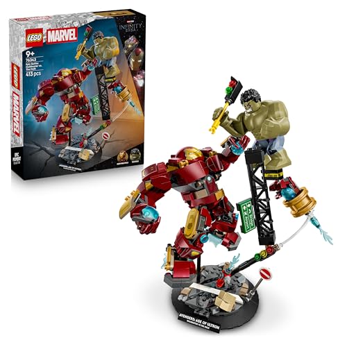 LEGO | Marvel Duell der Giganten: Hulkbuster vs. Hulk - Superhelden Spielzeug...