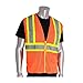 ANSI Type R Class 2 Two-Tone Eleven Pocket Premium Mesh Surveyors Vest 302-MAPMOR-XL, (50)