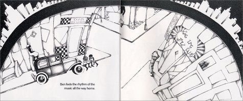 Ben's Trumpet: A Caldecott Honor Award Winner – A Poignant Art-Deco Story for Kids (Ages 4-8) About Jazz and Musical Yearning