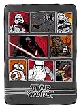 Star Wars Ep7 Battle Front Plush Twin Blanket, 62 x 90