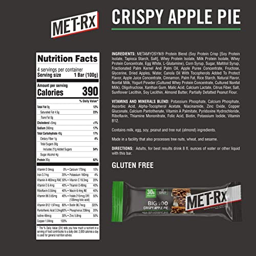 Met-Rx 15939 Big 100 Protein Bar, Meal Replacement thumb #1