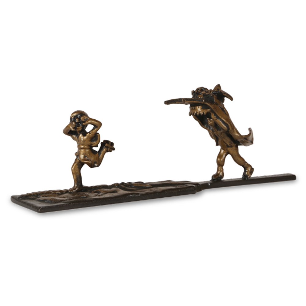 文鎮 なきべそ 獅子舞 下尾治彦 作 楽天市場】文鎮 ペーパー