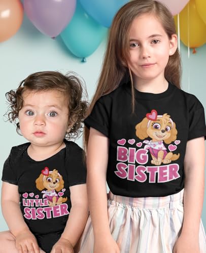 Tstars Paw Patrol Skye Big Sister Little Sister Matching Outfits Girls Sibling Shirts3