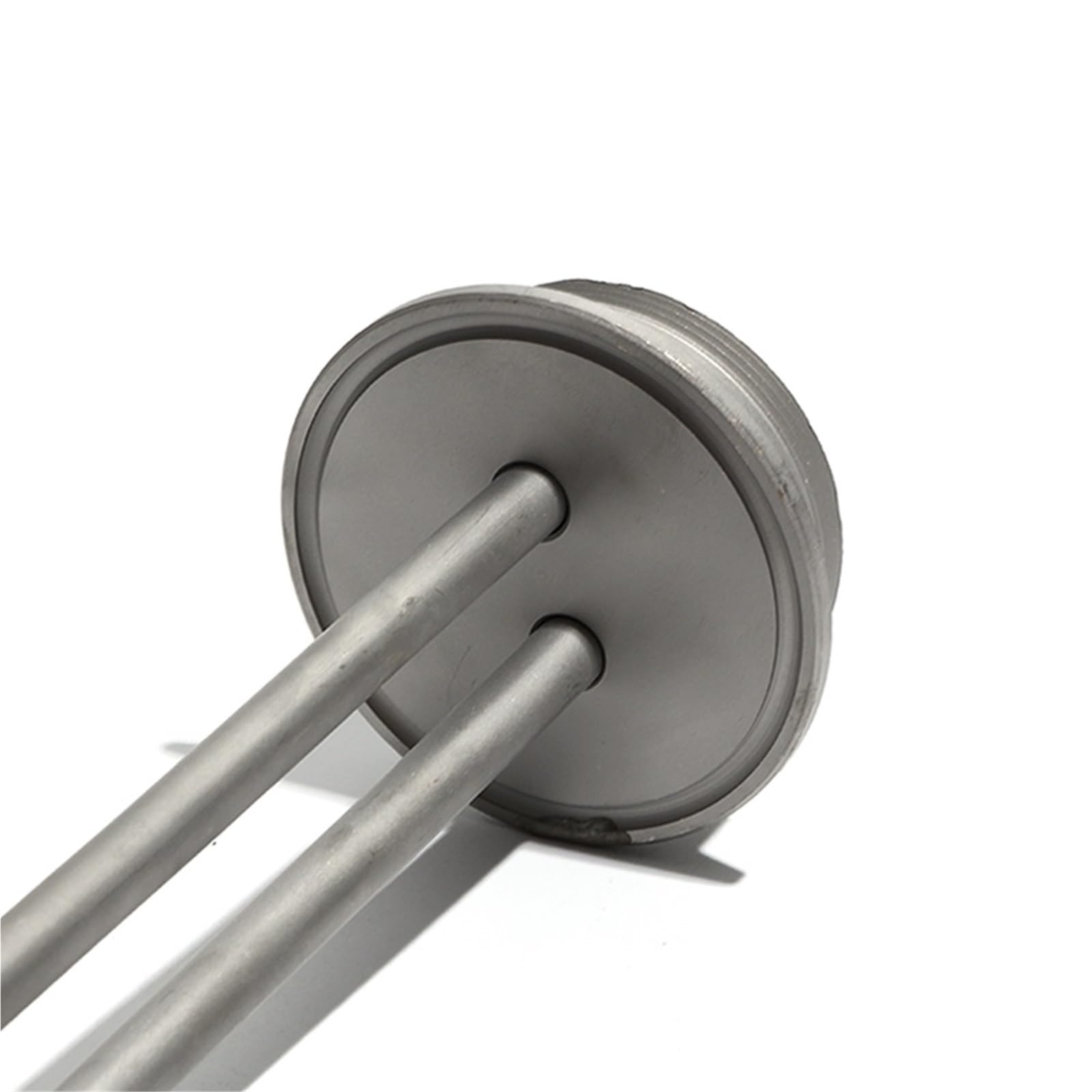 1 x Tauchsieder mit 2 Zoll (5,1 cm) Tri-Klemme, OD, 64 mm, 220 V, 2,5 kW / 3,5 kW, gebogenes elektrisches Heizelement in U für die Wasseraufbereitung (Gold, 220 V, 2500 W)