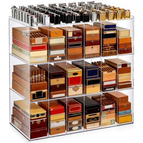 AceOrbit 1 Pcs Blunt Display Case Retail Display Box 24