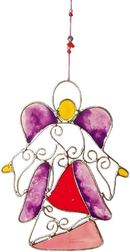 Suncatcher "Angel Ornament" Fibreglass 11 x 15 cm