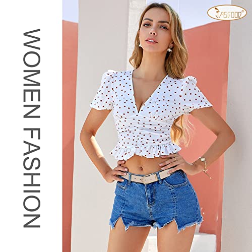 Jasgood 3 Pack Women’s Leather Belts For Jeans Pants Fashion Ladies Belt With Gold Buckle A-Black+Brown+Beige，Fit Waist Size 38"-42" #TOP4