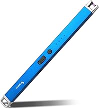 SUPRUS Accendino elettrico Arc antivento USB ricaricabile senza fiamma con serratura di sicurezza per candela
