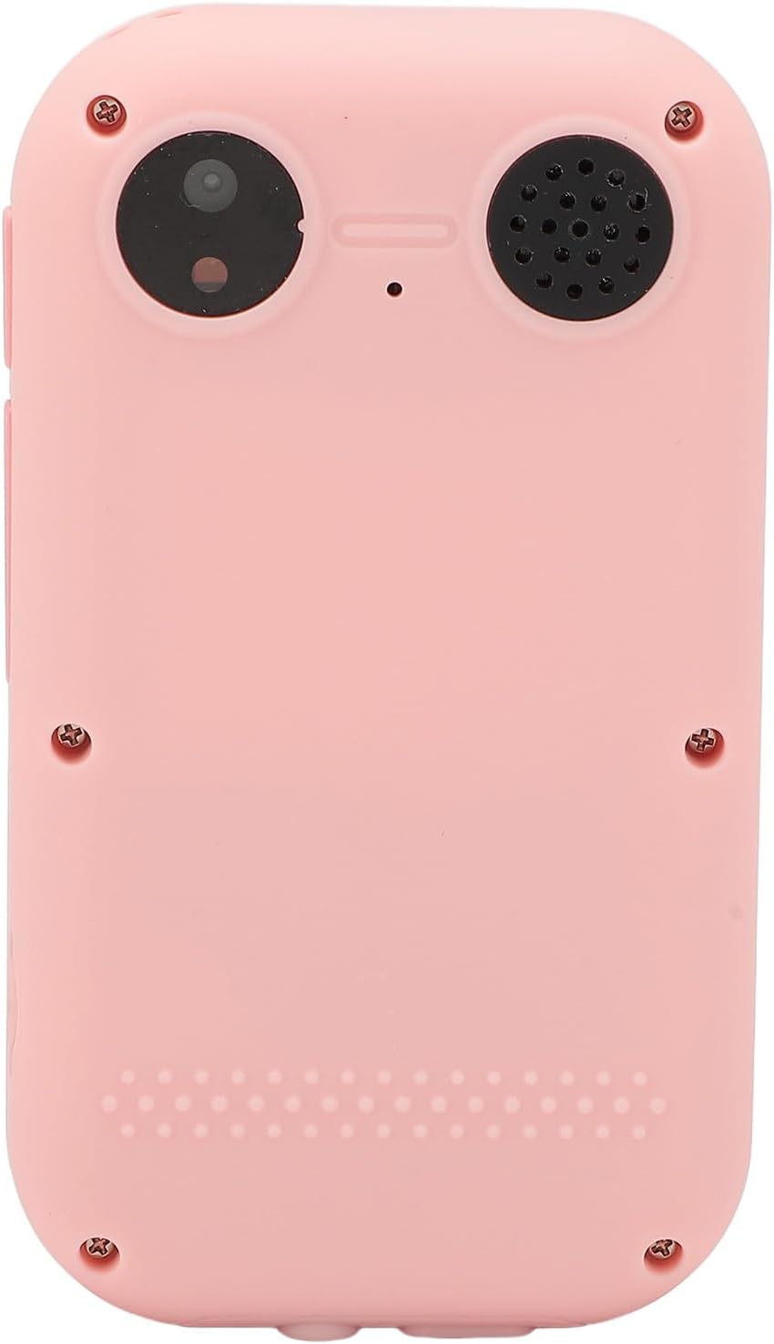 1080P 48MP Digital Camera, Kids Smart Phone with Touch Screen, 2.8in IPS Display MP3 Music Player with Selfie Camera, Fun Photography for Children with Stickers and Filters, Built (Pink)
