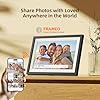 Digital Photo Frame,10.1 Inch Frameo Digital Picture Frame, 1280x800 IPS LCD Touch Screen,Auto-Rotate,16GB, Supports SD Cards,Share Moments Instantly via Frameo App from Anywhere,Gifts for Your Loves