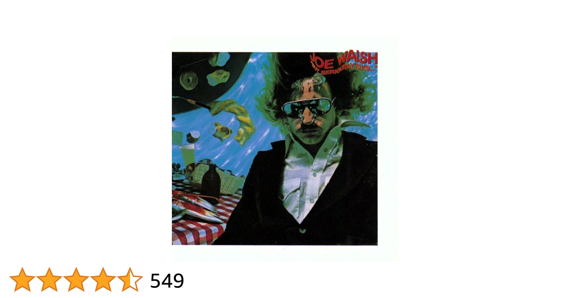 洋楽 JOE WALSH / But Seriously,Follks... Joe Walsh – 