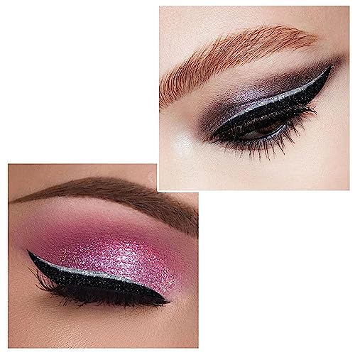 Eyeliner Stickers para Ojos, 5 Pares, Brillantes, Reutilizables miniatura 4