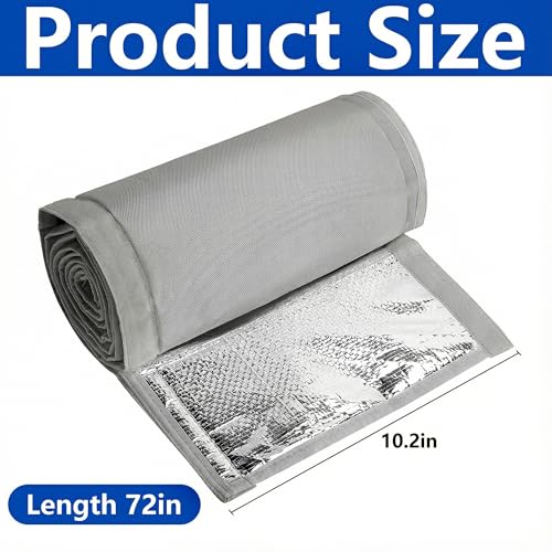 Image of 5-Layer HVAC Copper Pipe Insulation Cover, Outdoor AC Pipe Insulation Cover