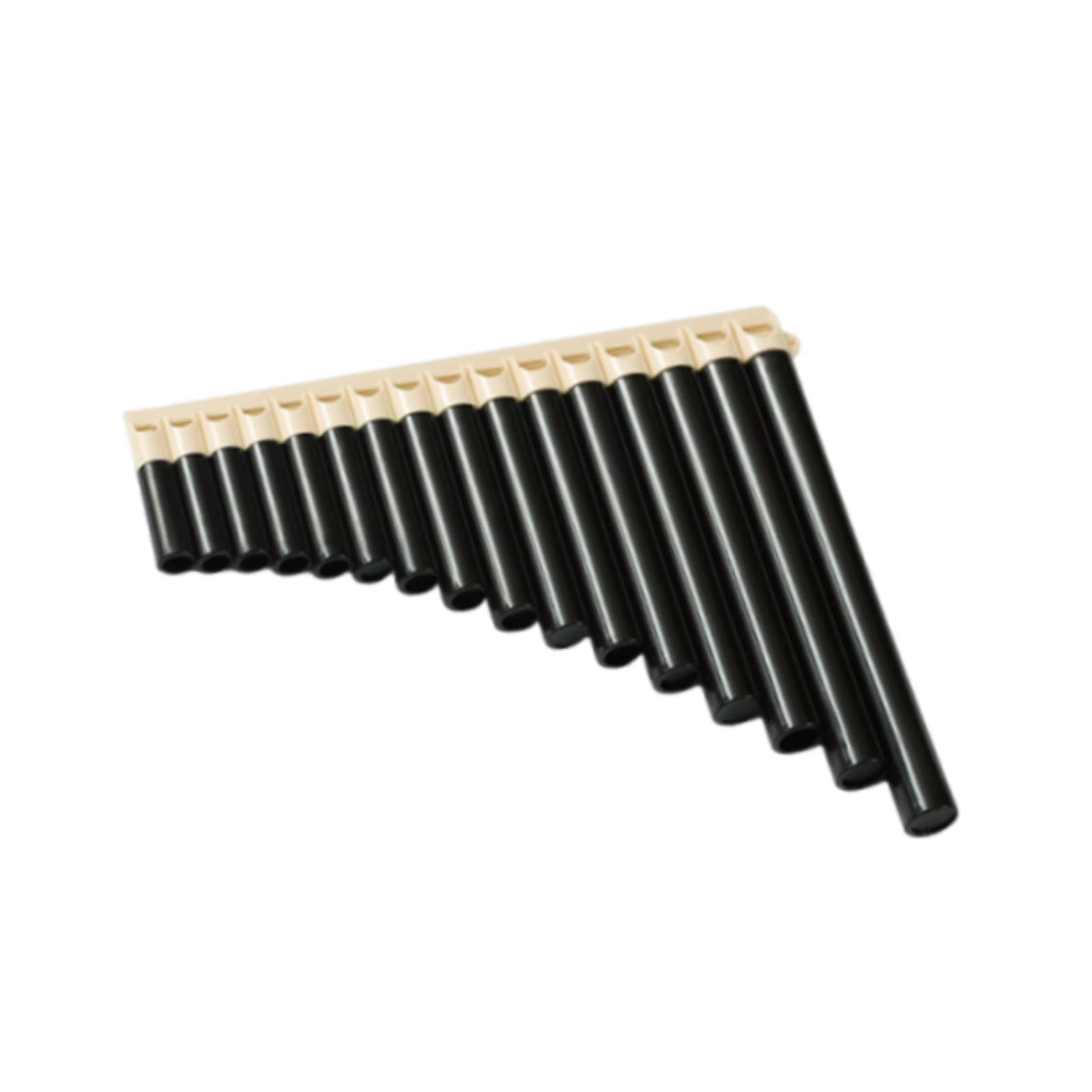 VELURA 16 Pipe Pan Flute Educational C Key for Performance Musical Gift Music Lover Beige Brown|Musical Instruments & Gear | Wind & Woodwind | Band & Orchestral |1 Pan Flute-image-3