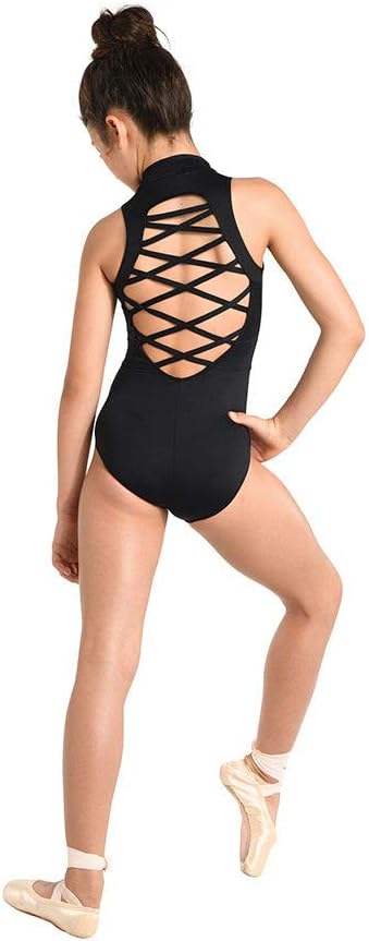 Danz N Motion Girls Scuba Style Leotard - 2724a