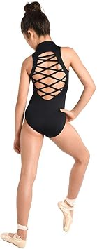 Danz N Motion Girls Scuba Style Leotard - 2724a