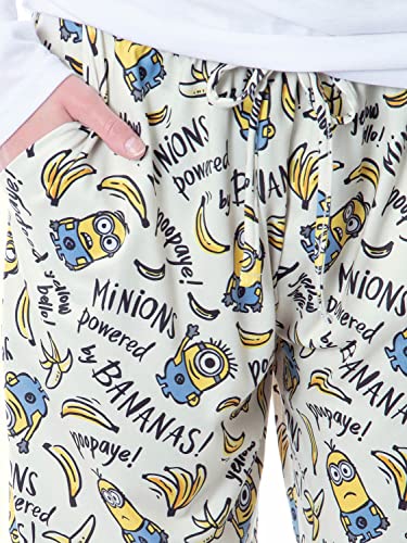 Despicable Me Minions Bananas Womens Pajama Pants Ultra Soft Comfy Loungewear Sleepwear PJ Pants with Pockets4