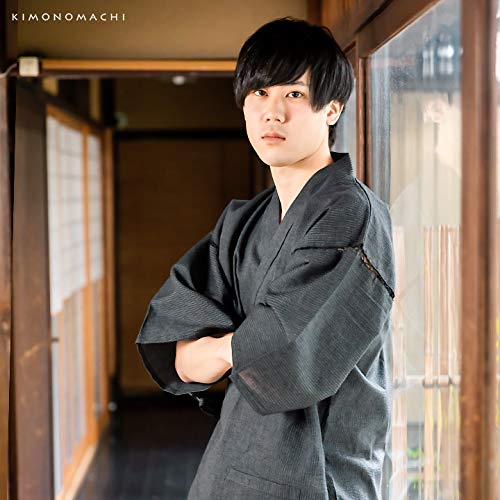 Men's Cotton-Linen Jinbei Loungewear