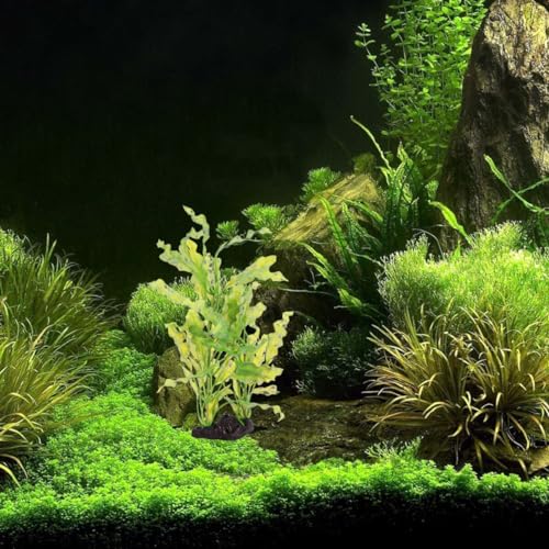 POPETPOP Aquarium Plants - Fish Tank Plant Aquarium Decorations Artificial Kelp Aquatic Plants Plastic Plants for Fish Tank Decorations - Thumbnail 7