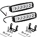 AnTom 2 stück15cm Led Rückfahrscheinwerfer Traktor, 18W Wasserdicht Led Arbeitsscheinwerfer Flach Strahler 12V für Motorrad Traktor Pickup Jeep