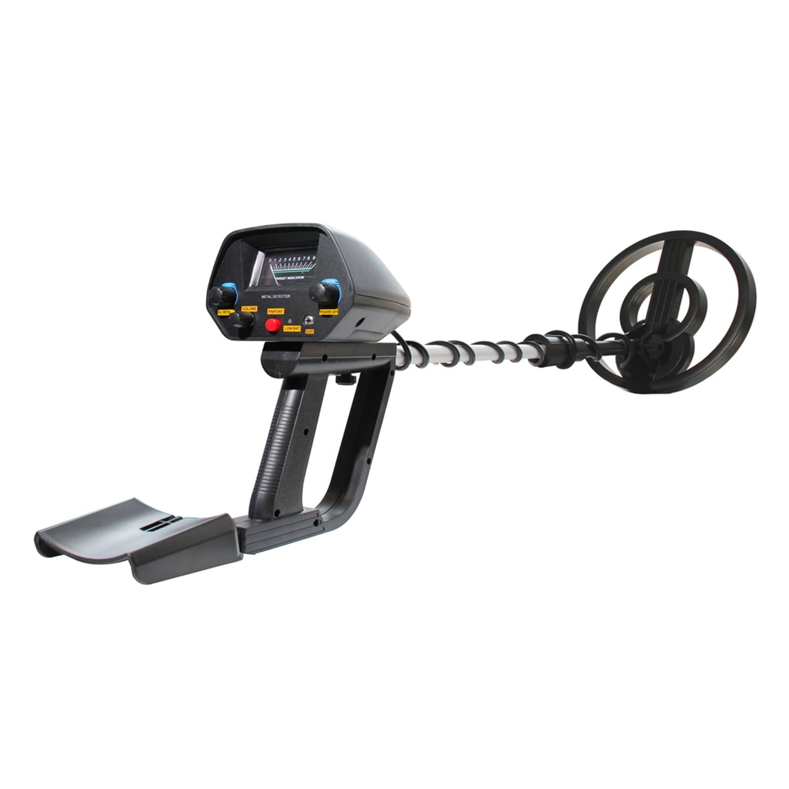 Wykrywacz metalu, MD4080 Underground Gold Metal Detector Pointer Circuit Treasure Hunter(Nero)