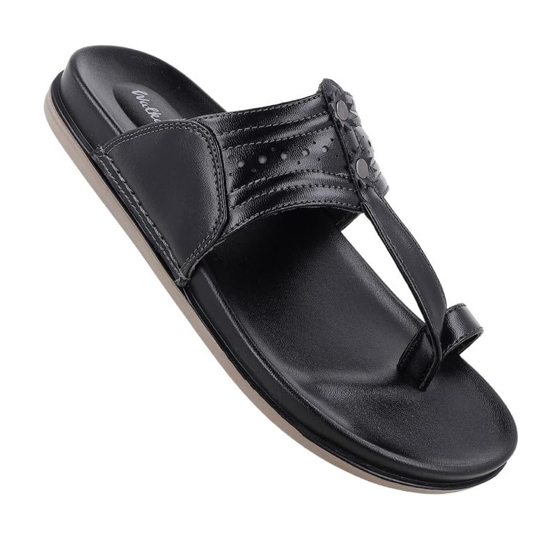 WALKAROOComfort Sandal For Men's|CloudStep Dual-Density PU Sole – Ultimate Comfort|Kolhapuri Chappal|Stylish Casual Wear|WE1351
