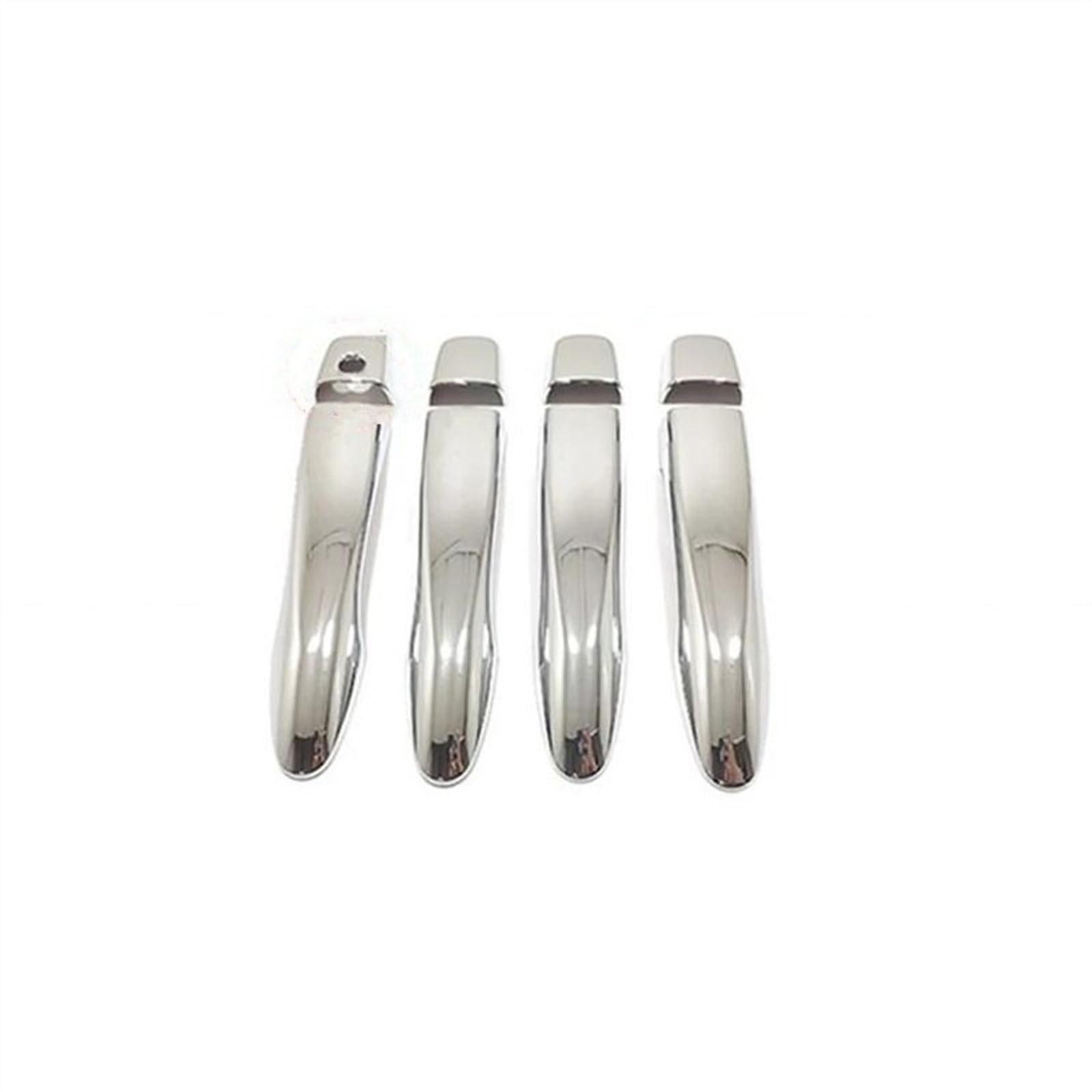 Kjhopy Chrome A Car Door Handle Frame Cover Trim For Nissan For Qashqai J11 For Murano Z52 For Maxima Pulsar C13 For Kadjar 2015-2018 Exterior Door Handle(Chrome A)