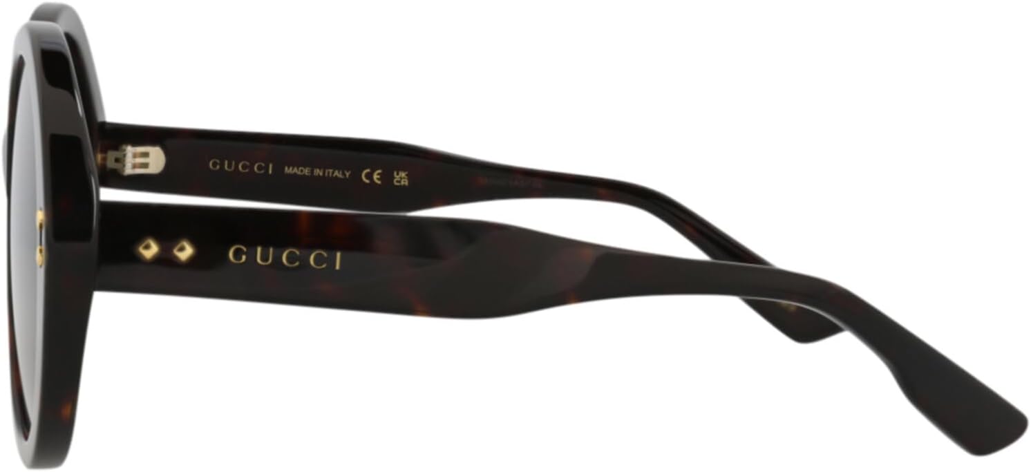 Gucci Round-Frame Acetate Sunglasses