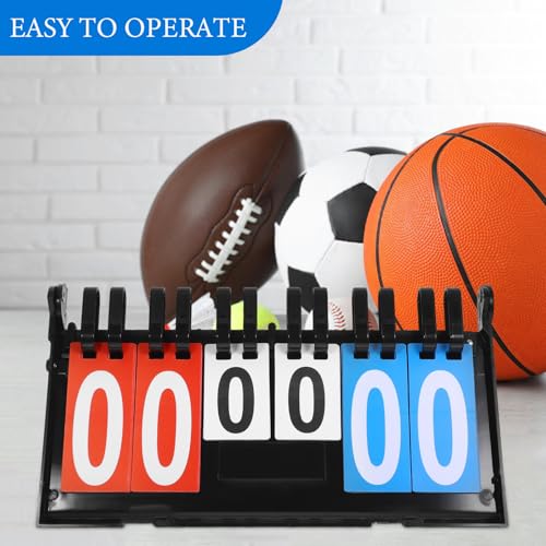 Marcador Portátil Plegable para Baloncesto y Tenis de Mesa miniatura 4