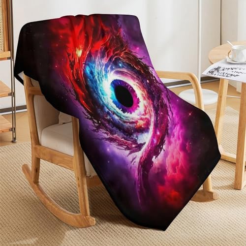 Couverture lourde et hypoallergénique Œil of God en flannel respirante 180x200cm - 8