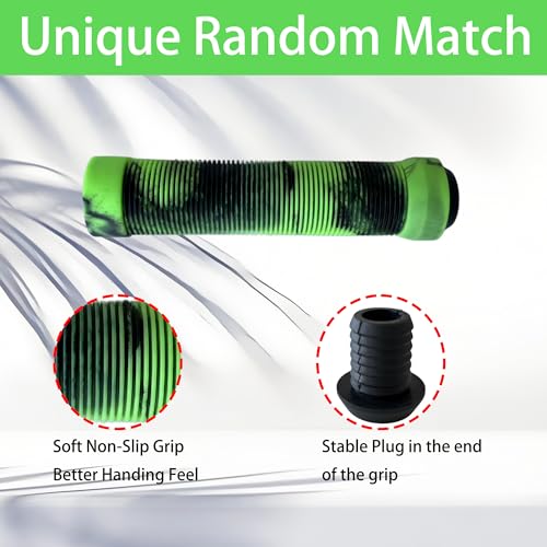 Manoplas para bicicleta ZCLGOOD, cubiertas de manillar antideslizantes de goma para bicicletas MTB, BMX y scooters, suaves para ciclismo, repuesto para adultos y niños miniatura 3