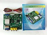 Arcade Game RGB/CGA/EGA/YUV to VGA HD Arcade Game Video Converter Board 1 VGA Output for Arcade Jamma Game Monitor to LCD CRT Monitor PDP Monitor (GBS-6200, 1Vga)