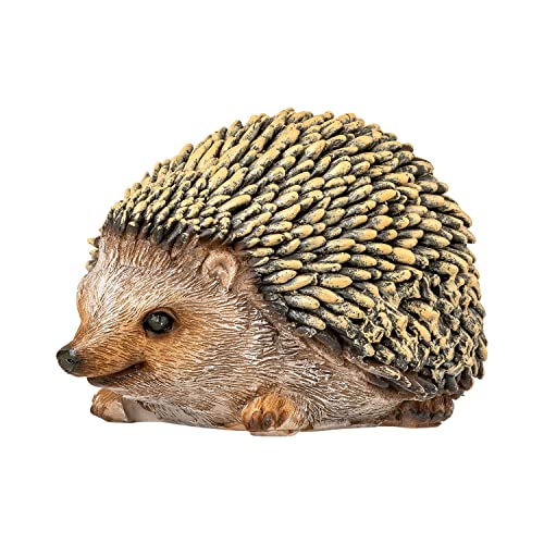 VERDOBA Hérisson Décoration Figurine - Animal en Résine pour Jardin - Objet de Décoration Extérieur