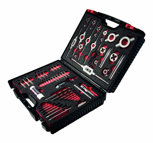 Exact 70521 HSS-E M3 - M12 Premium Gewindeschneid-Sortiment Hand- und Maschinengewindebohrer (61-teilig)