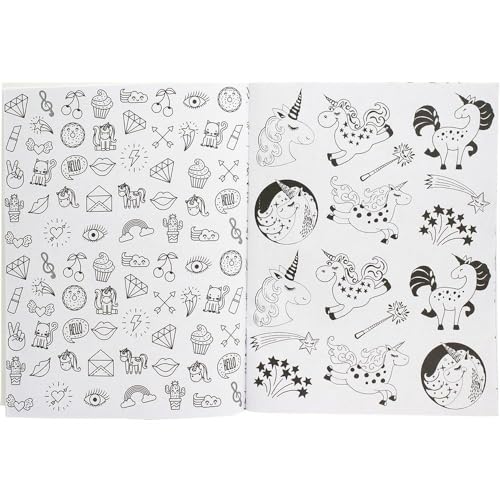 Meus 750 Adesivos Brilhantes - Livro de Colorir: Unicórnios