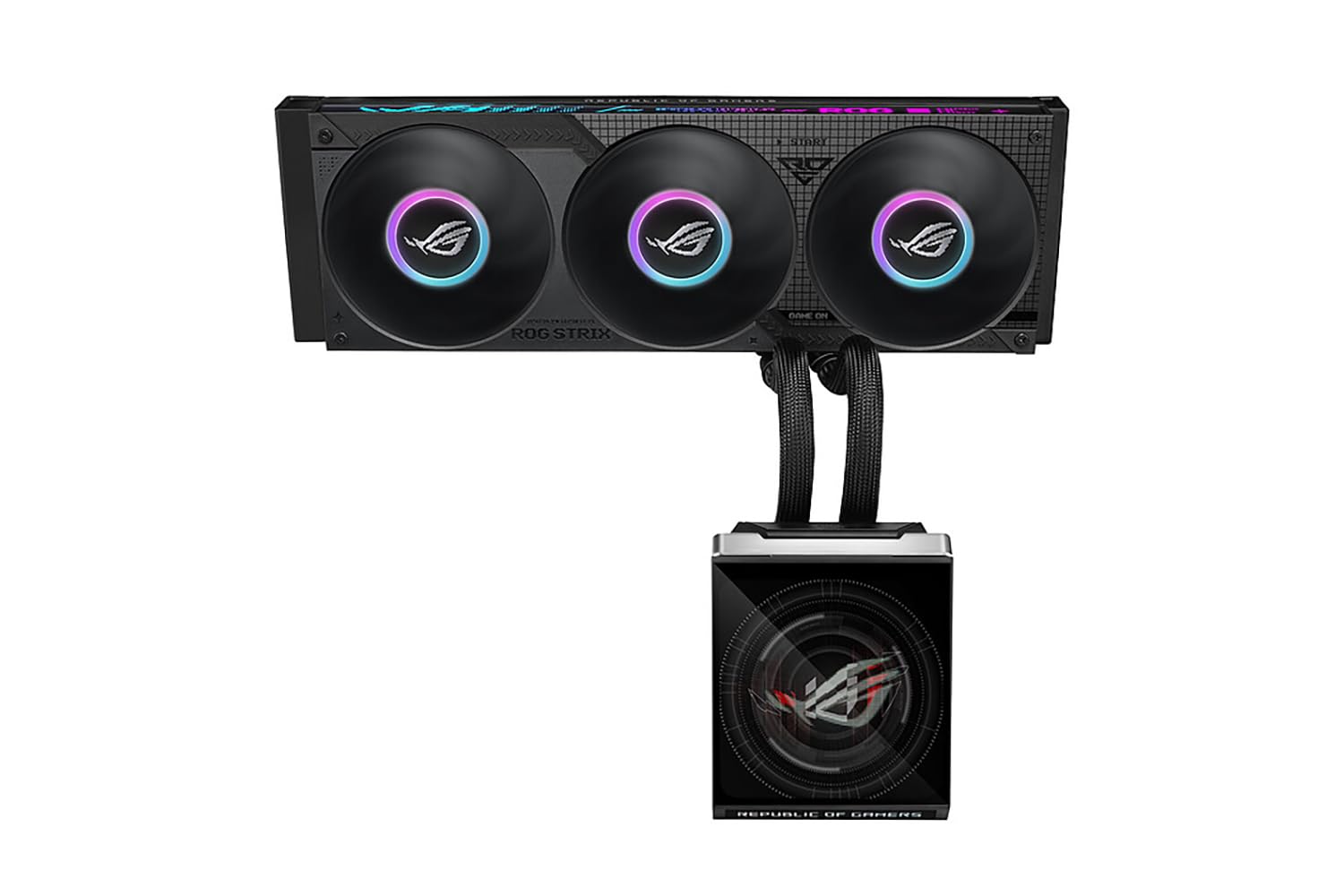 Asus Black Rog Strix Slc Iv 360 Argb Lcd Processor All-In-One Liquid Cooler