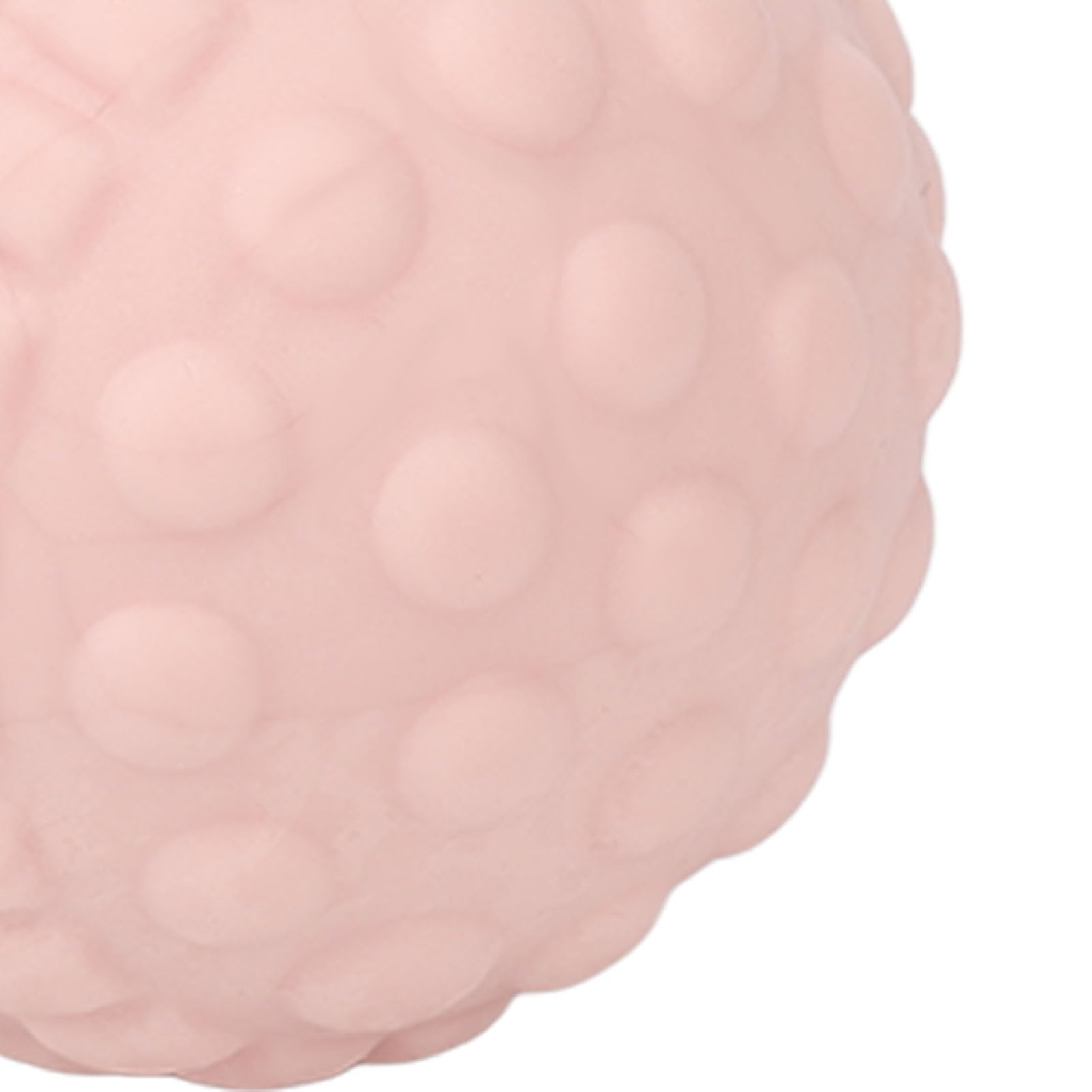 Hidyliu Bola Masajeadora de Pies para Aliviar el Estrés y Relajar los Músculos, Rodillo de Masaje Portátil para Fascitis Plantar TPR de 5 Cm, Ideal para el Hogar y los Viajes (Rosa)