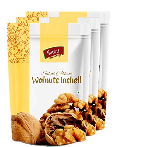 Image of Nutwiz Premium Nuts (Shelled Walnut / Sabut Akhrot, 600g)