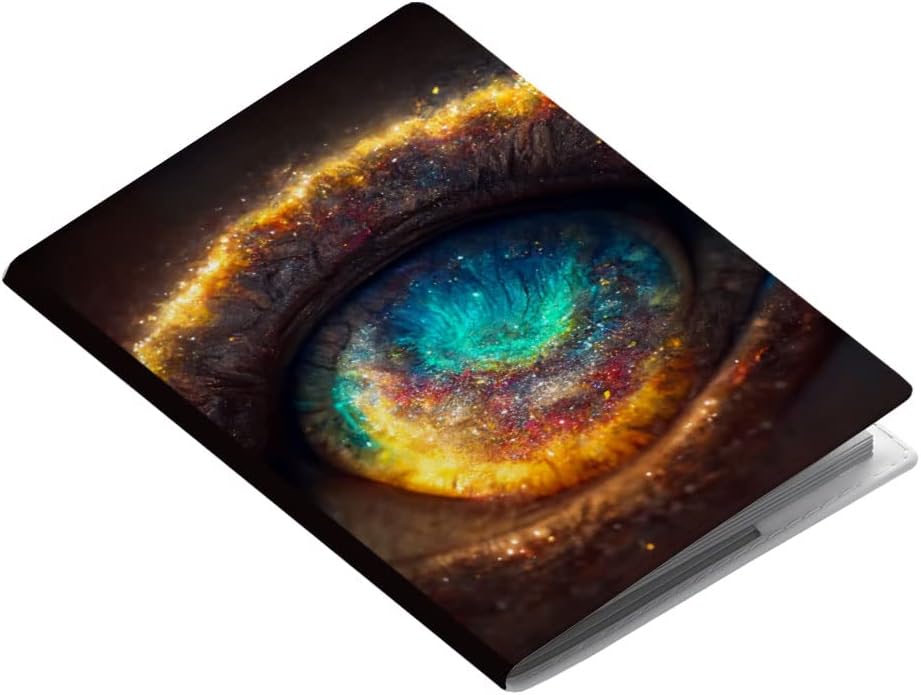  | Nebula Print Passport Cover - Milky Way Galaxy Passport Cover - Eye Passport Cover | Passport Covers