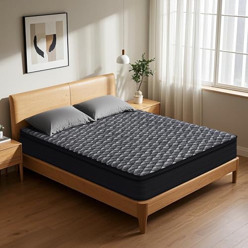 VIPKOE Mattress, Bed Mattress with Pocket Springs & Gel Memory