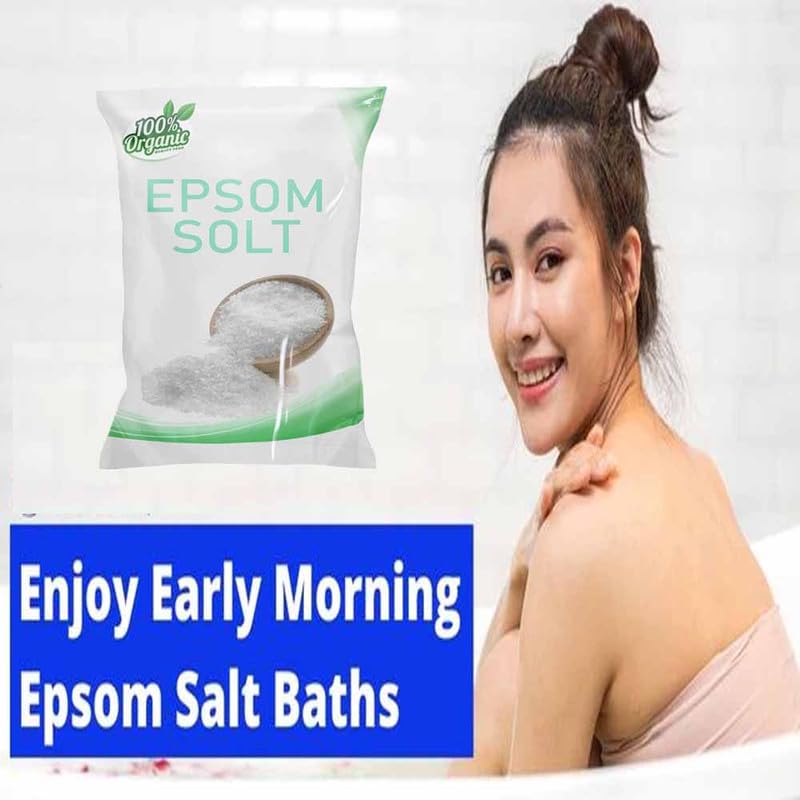 Image of Epsom Bath Salt Crystal and Bath (2Kg)