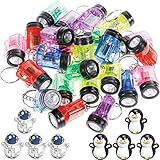 Sugerencias adicionales: Nuestros mini llaveros con linternas serán regalos perfectos para fiestas, rellenos de medias y recompensas de clase. Ideal para premios de juegos de cumpleaños, búsquedas del tesoro, carnavales escolares o regalos de truco y trato, la lista es absolutamente interminable.