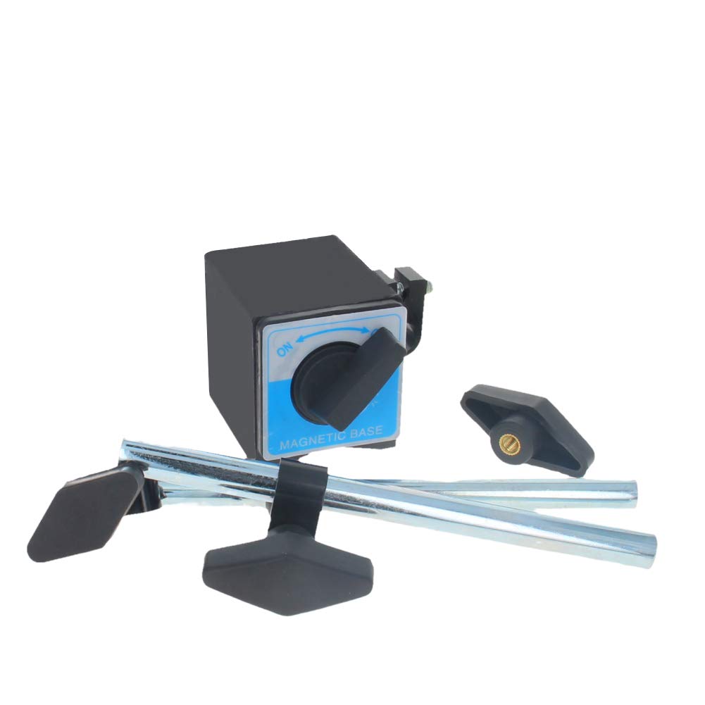 Utoolmart Support de jauge à cadran magnétique universel réglable en métal pour indicateur de test numérique CZ-6a