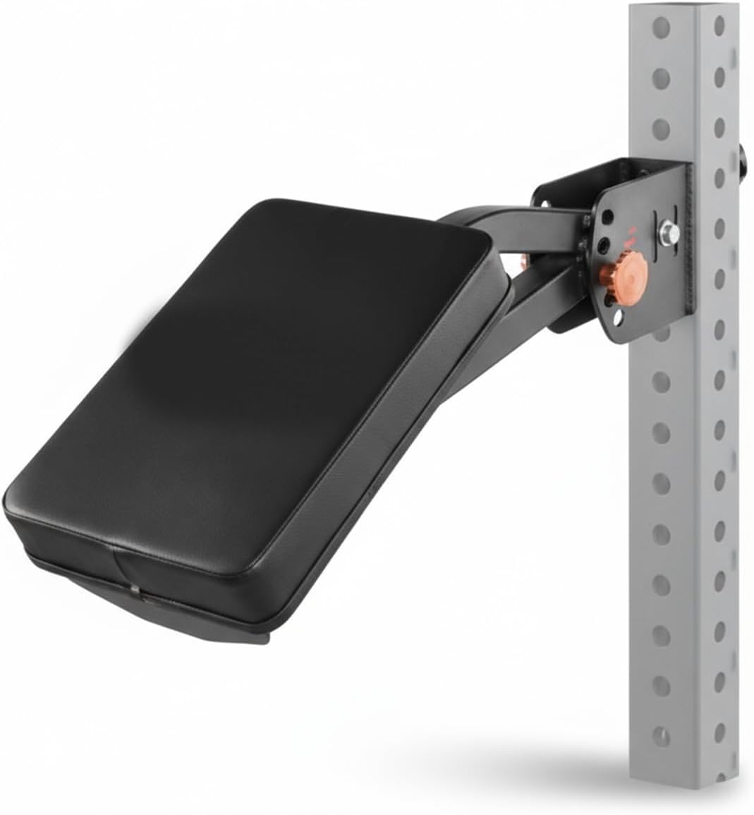 XXYUAN Multi-Angle Adjustable Squat Rack Attachment, Chest Support & Leg Curl Attachment for Power Cage, Compatible with 16mm/18mm/26mm Hole Squat Racks, Home Gym Equipment Upgrade