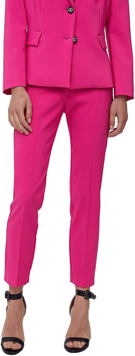 Motivi: Pantaloni Skinny in Tecnico Rosa. 40 Stagione Autunno Inverno 2021.  : Amazon.it: Abbigliamento