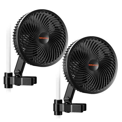 Spider Farmer 2-Pack Clip Fans with EC Motor