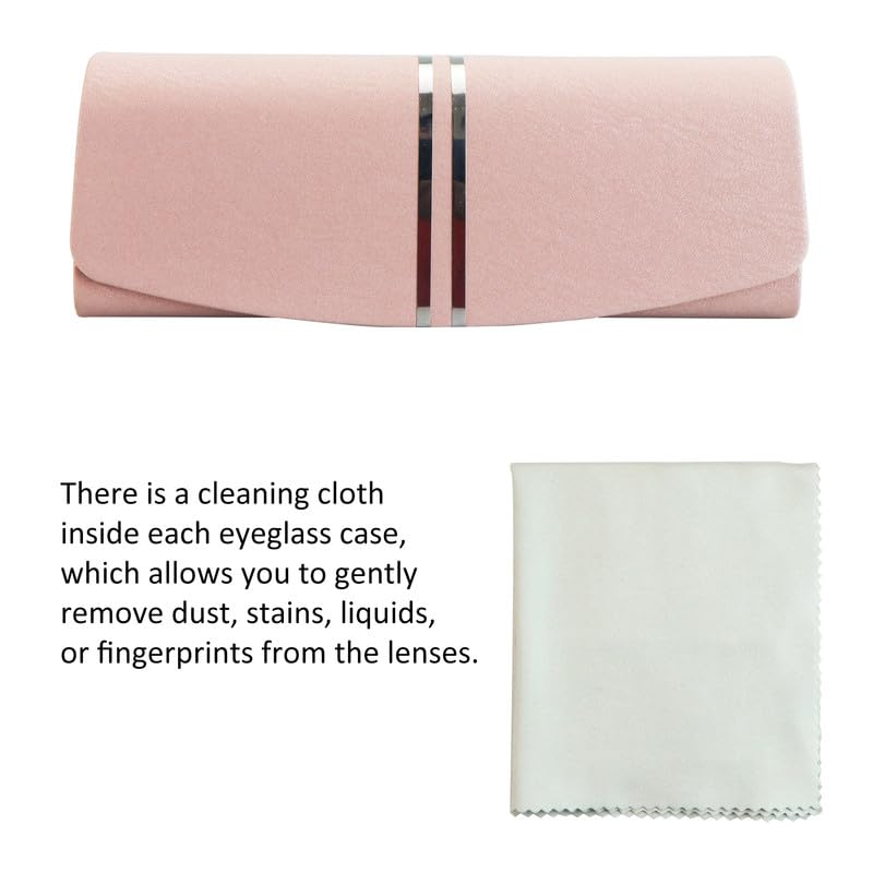 Image of VisionGlobal Hard Shell Eyeglass Case for Eyeglasses and Sunglasses for Men /Women and Kids
